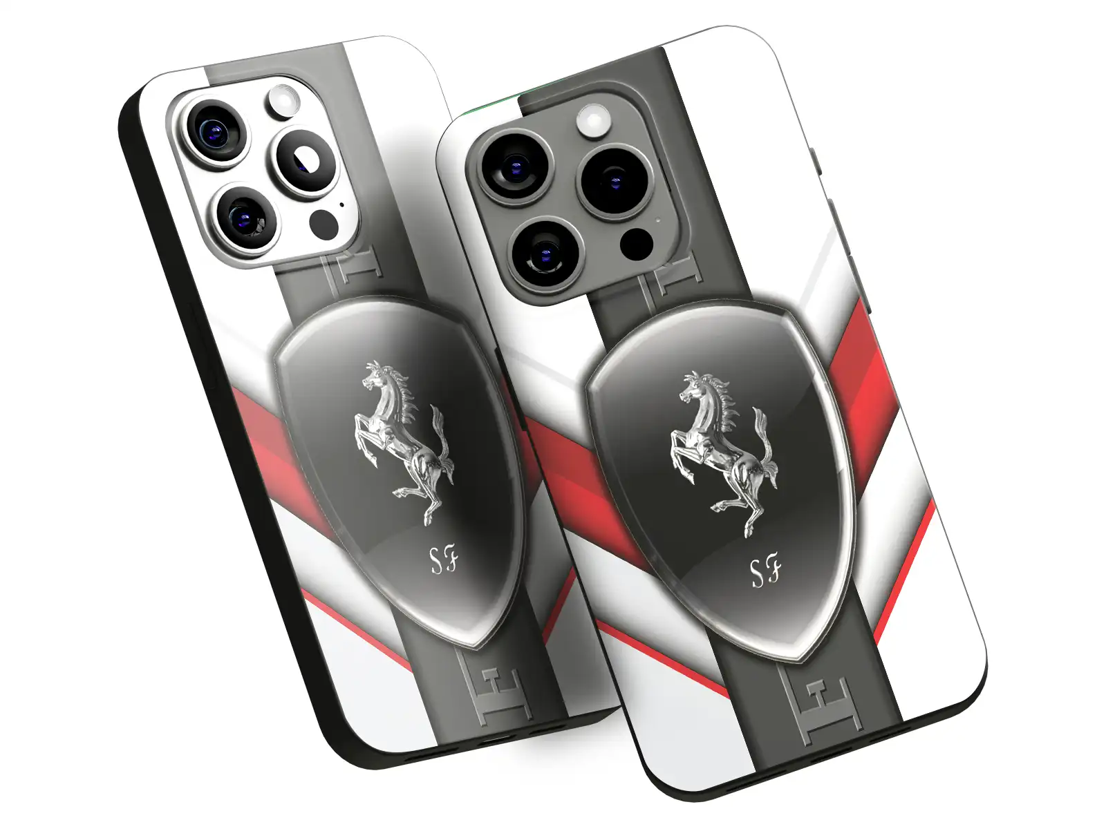Ferrari Smartphone Silikonhüllen Sportliches Design
